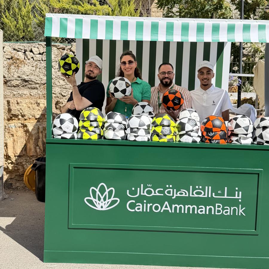 Cairo Amman Bank Sponsors the World Cup Final Event at Boulevard Nablus